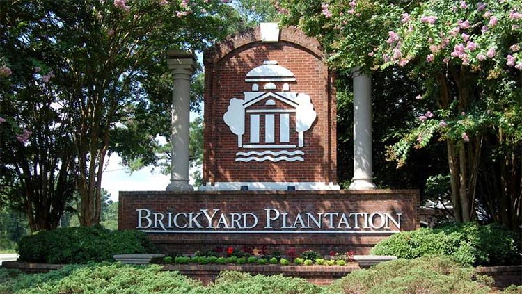 Brickyard entrance